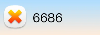 6686 logo